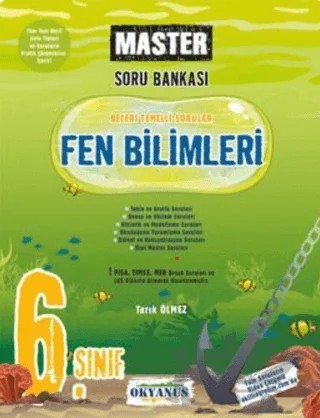 6. Sınıf Master Fen Bilimleri Soru Bankası – Kolektif – Okyanus Yayınları kitap kapağı