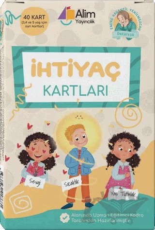 İhtiyaç Kartları – Kolektif – Alim Yayıncılık kitap kapağı