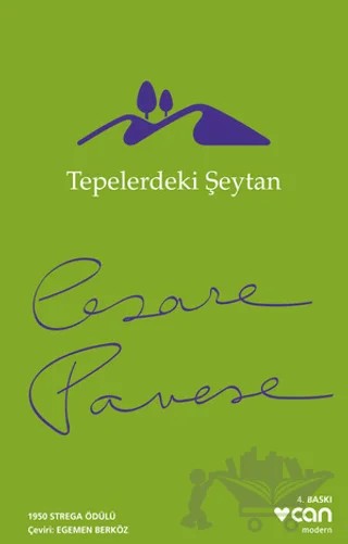 Tepelerdeki Şeytan – Cesare Pavese – Can Yayınları kitap kapağı