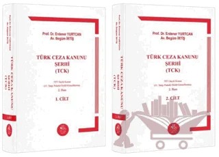 Türk Ceza Kanunu Şerhi (2 Cilt Takım) – Erdener Yurtcan, Begüm İrtiş – Legem Yayınevi kitap kapağı