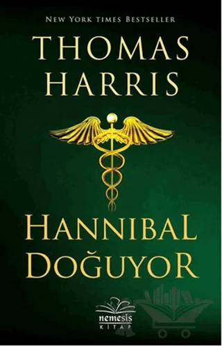 Hannibal Doğuyor – Thomas Harris – Nemesis Kitap kitap kapağı