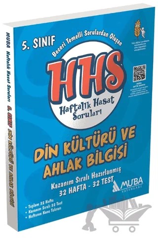 5. Sınıf Din Kültürü Haftalık Hasat Soruları HHS – Kolektif – Muba Yayınları kitap kapağı