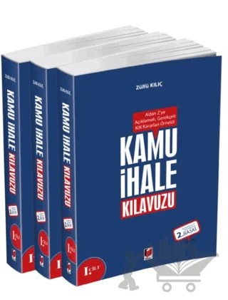 Kamu İhale Kılavuzu (3 Cilt Takım) – Zülfü Kılıç – Adalet Yayınevi kitap kapağı