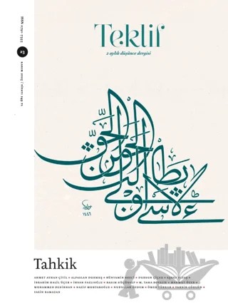 Teklif 2 Aylık Düşünce Dergisi Sayı: 23 Kasım 2025 – Ketebe Yayınları kitap kapağı