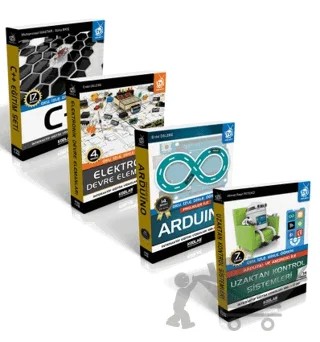 Arduino Eğitim Seti (4 Kitap Takım) – Ahmet Raşit Petekçi, Erdal Delebe, Süha Eriş – Kodlab Yayın Dağıtım kitap kapağı