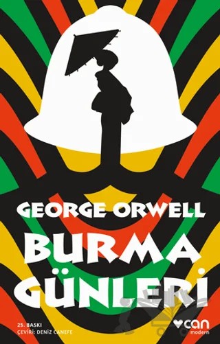 Burma Günleri – George Orwell – Can Yayınları kitap kapağı