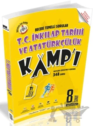 8. Sınıf T.C. İnkilap Tarihi ve Atatürkçülük Kampı – Kolektif – Startfen Yayınları kitap kapağı