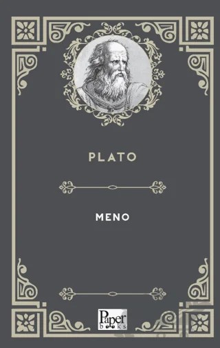 Meno – Plato – Paper Books kitap kapağı