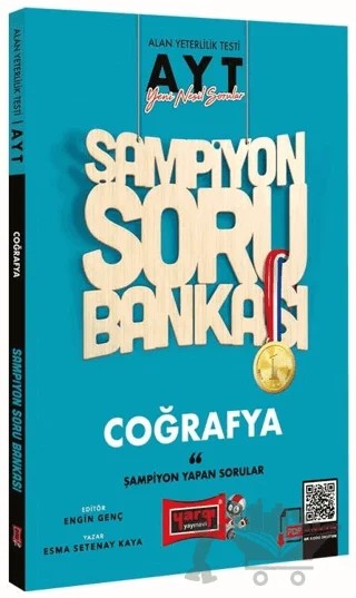 2022 AYT Şampiyon Coğrafya Soru Bankası – Esma Setenay Kaya – Yargı Yayınevi kitap kapağı