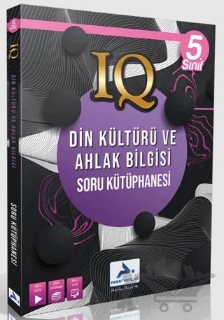 5. Sınıf IQ Din Kültürü ve Ahlak Bilgisi Soru Kütüphanesi – Kolektif – Paraf Yayınları kitap kapağı
