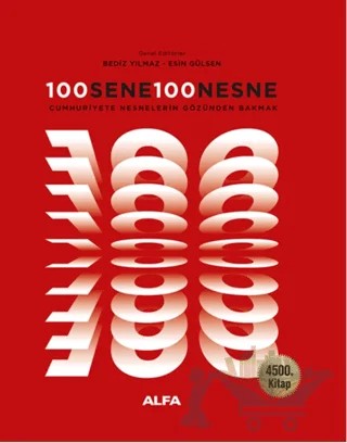 100 Sene 100 Nesne – Kolektif – Alfa Yayınları kitap kapağı