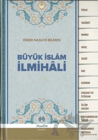 Büyük İslam İlmihali – Ömer Nasuhi Bilmen – Muallim Neşriyat kitap kapağı