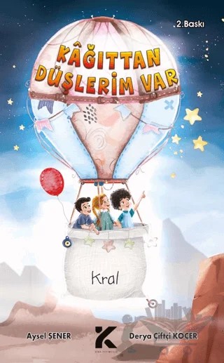 Kağıttan Düşlerim Var – Derya Çiftçi Koçer, Aysel Şener – Kiba Yayımcılık kitap kapağı