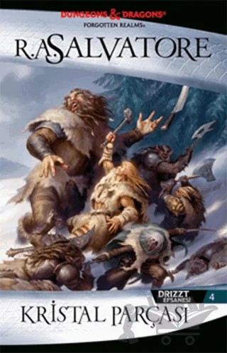 Kristal Parçası - Drizzt Efsanesi 4. Kitap – R. A. Salvatore – İthaki Yayınları kitap kapağı