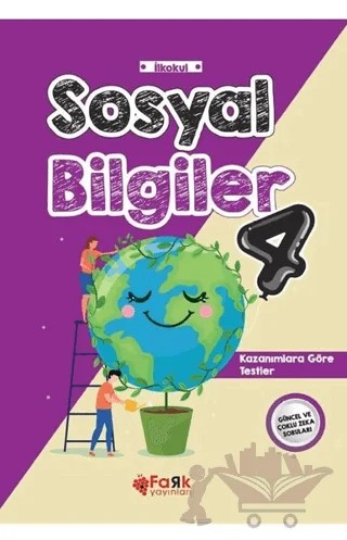 Sosyal Bilgiler 4 – Veysel Yıldız – Fark Yayınları kitap kapağı