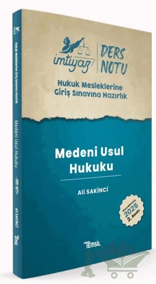 İmtiyaz HMGS Ders Notları Medeni Usul Hukuku – Ali Sakinci – Temsil Kitap kitap kapağı