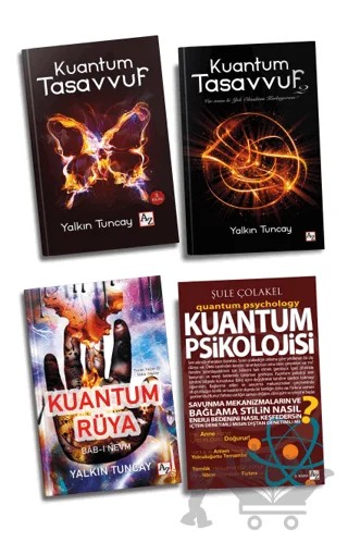 Kuantum Seti (4 Kitap) – Yalkın Tuncay – Az Kitap kitap kapağı