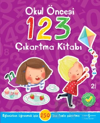 Okul Öncesi 123 Çıkartma Kitabı – Kolektif – İş Bankası Kültür Yayınları kitap kapağı