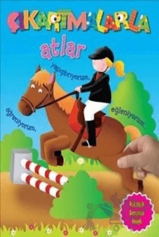 Çıkartmalarla Atlar – Kolektif – Parıltı Yayınları kitap kapağı