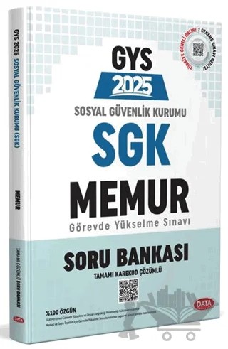 Sosyal Güvenlik Kurumu (SGK) Memur GYS Soru Bankası – Kolektif – Data Yayınları kitap kapağı