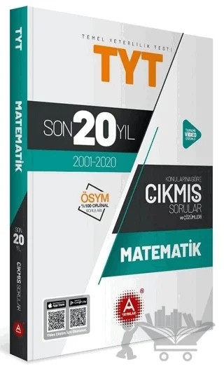 TYT Matematik Son 20 Yıl Konularına Göre Tamamı Çözümlü Çıkmış Sorular – Kolektif – A Yayınları kitap kapağı