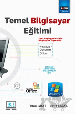 Temel Bilgisayar Eğitimi – Nesip Ergül, Tugay Arat – Eğitim Yayınevi - Ders Kitapları kitap kapağı