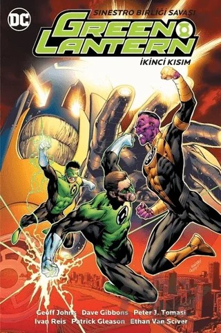 Green Lantern Cilt 7: Sinestro Birliği Savaşı - İkinci Kısım – Geoff Johns – Arka Bahçe Yayıncılık kitap kapağı