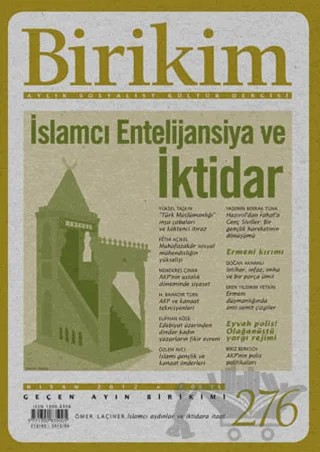Birikim Aylık Sosyalist Kültür Dergisi Sayı: 276 – Birikim Yayınları kitap kapağı