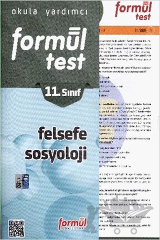 11. Sınıf Felsefe-Sosyoloji Yaprak Test – Kolektif – Formül Yayınları kitap kapağı