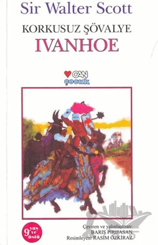 Korkusuz Şövalye Ivanhoe – Sir Walter Scott – Can Yayınları kitap kapağı