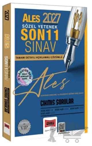 2027 ALES Sözel Yetenek Son 11 Sınav Tamamı Çözümlü Çıkmış Sorular – Kolektif – Yargı Yayınevi kitap kapağı