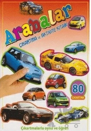 Arabalar - Çıkartma ve Aktivite Kitabı – Kolektif – Parıltı Yayınları kitap kapağı