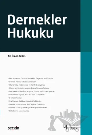 Dernekler Hukuku – Ömer Aykul – Seçkin Yayıncılık kitap kapağı