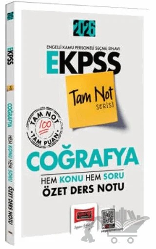 2026 E-KPSS Tam Not Serisi Coğrafya Hem Konu Hem Soru Özet Ders Notu – Kollektif – Yargı Yayınevi kitap kapağı