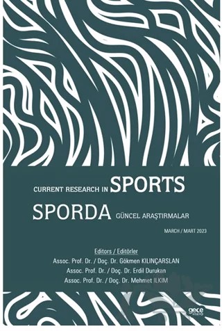 Sporda Güncel Araştırmalar / Current Research in Sport – Gökmen Kılınçarslan, Erdil Durukan, Mehmet Ilkım – Gece Kitaplığı kitap kapağı