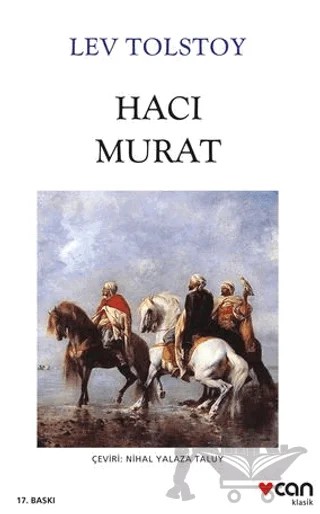 Hacı Murat – Lev Nikolayeviç Tolstoy – Can Yayınları kitap kapağı