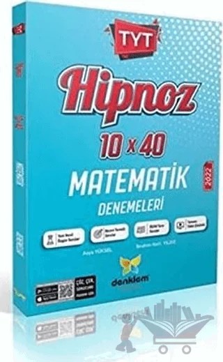 2022 TYT Hipnoz 10 X 40 Matematik Denemeleri – Kolektif – Denklem Yayınları kitap kapağı