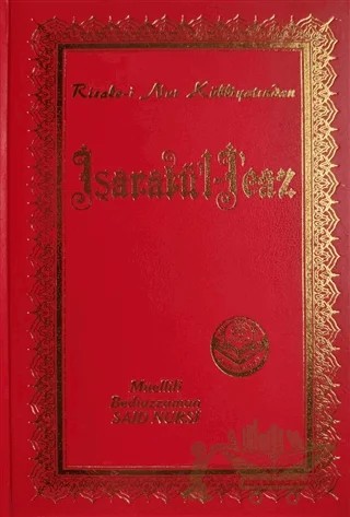 İşaratül İcaz – Bediüzzaman Said Nursi – Tenvir Neşriyat kitap kapağı