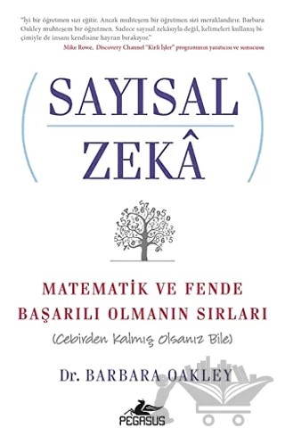Sayısal Zeka – Barbara Oakley – Pegasus Yayınları kitap kapağı