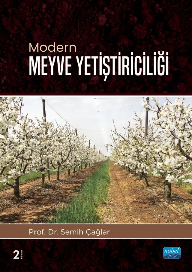 Modern Meyve Yetiştiriciliği – Semih Çağlar – Nobel Akademik Yayıncılık kitap kapağı