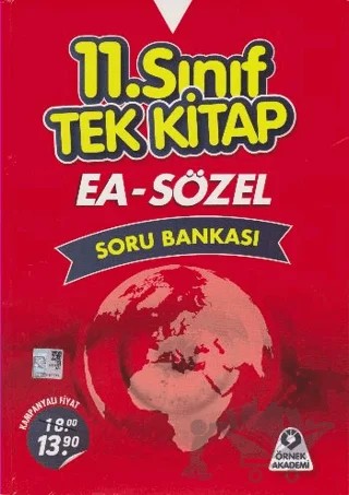 11. Sınıf Tek Kitap EA-Sözel Soru Bankası – Kolektif – Örnek Akademi kitap kapağı