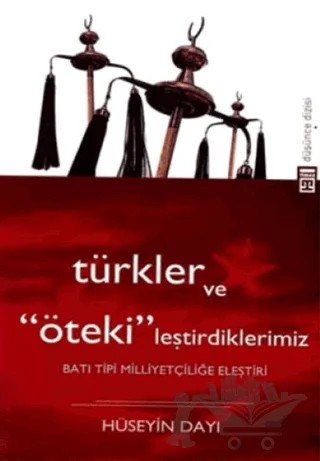 Türkler ve "Öteki"leştirdiklerimiz – Hüseyin Dayı – Timaş Yayınları kitap kapağı