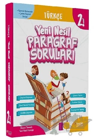 2. Sınıf Türkçe Yeni Nesil Paragraf Soruları – Kolektif – ONburda Yayınları kitap kapağı