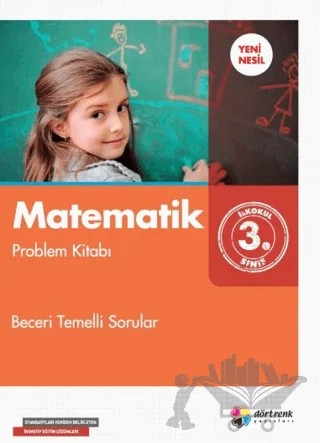 3. Sınıf Matematik Problem Kitabı – Kollektif – Dört Renk Yayınları kitap kapağı