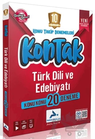 10. Sınıf Türk Dili ve Edebiyatı Kontak Deneme – Kolektif – Paraf Yayınları kitap kapağı