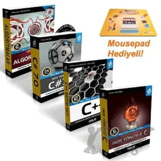 Programlama Uzmanlık Seti (4 Kitap Takım) – Muhammed Mastar, Süha Eriş, Süleyman Uzunköprü, Tevfik Kızılören, Volkan Aktaş – Kodlab Yayın Dağıtım kitap kapağı
