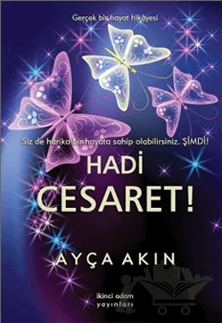 Hadi Cesaret – Ayça Akın – İkinci Adam Yayınları kitap kapağı