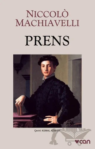 Prens – Niccolo Machiavelli – Can Yayınları kitap kapağı