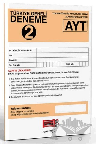 AYT Türkiye Geneli Deneme 2 – Kolektif – Yargı Yayınevi kitap kapağı