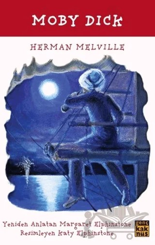 Moby Dick – Herman Melvılle – Kaknüs Genç kitap kapağı